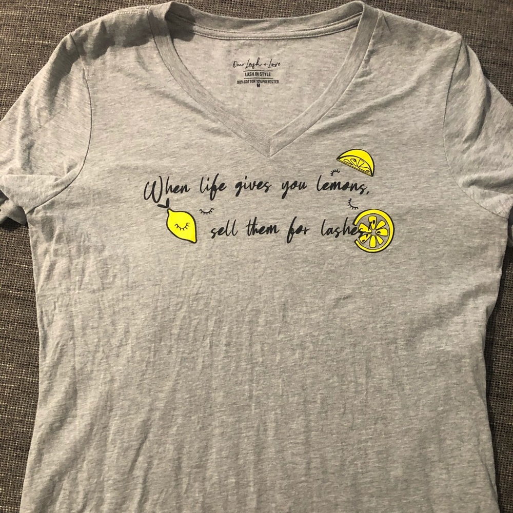 Eyelash shirt - dear lash love
